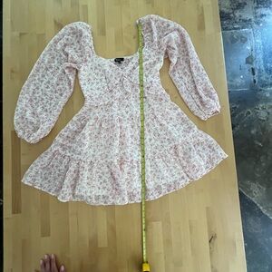 Trixxi Pink Floral Mini Dress